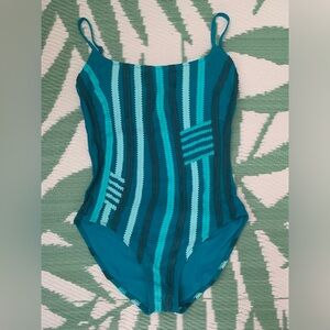 Gottex turquoise swimsuit